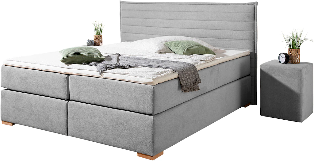 Home affaire Boxspringbett ""Östermoor"", in H2, H3 oder H4 erhältlich günstig online kaufen