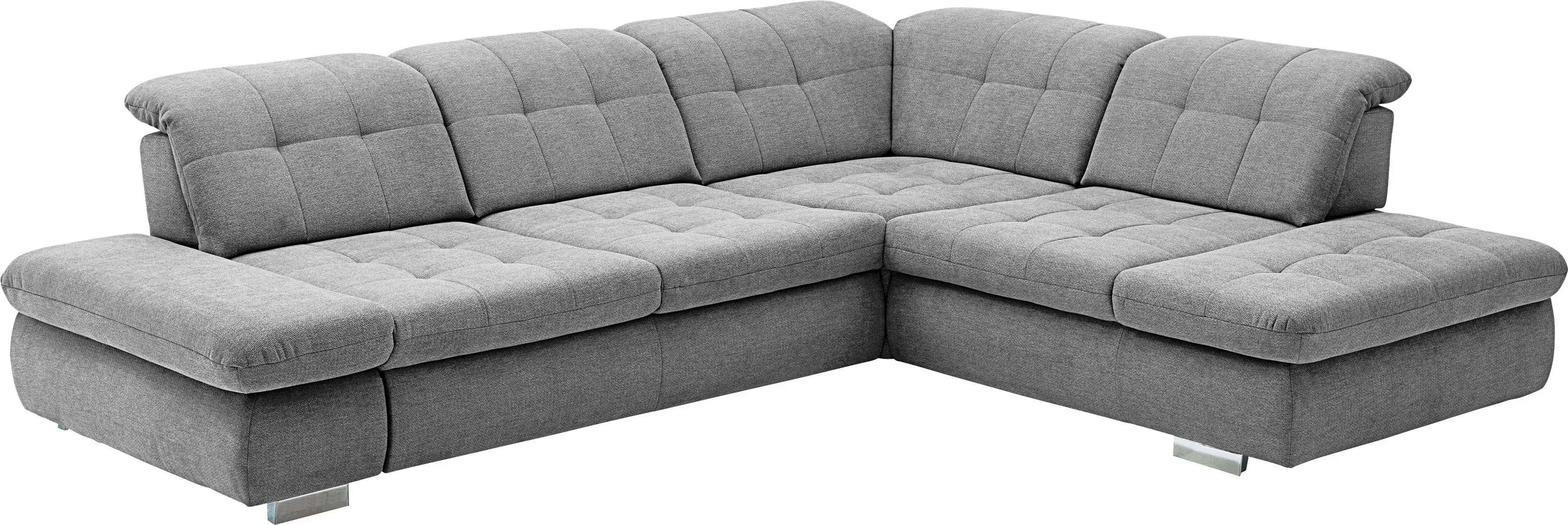 Die PlanBar Ecksofa "MP-IN17004 L-Form", wahlweise mit Bettfunktion, Sitzti günstig online kaufen