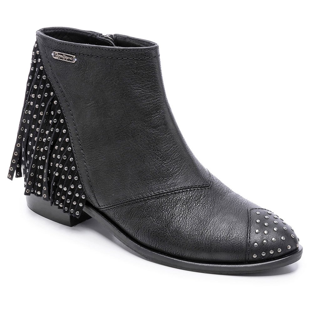 Pepe Jeans Chiswick Fring Stiefel EU 39 Black günstig online kaufen