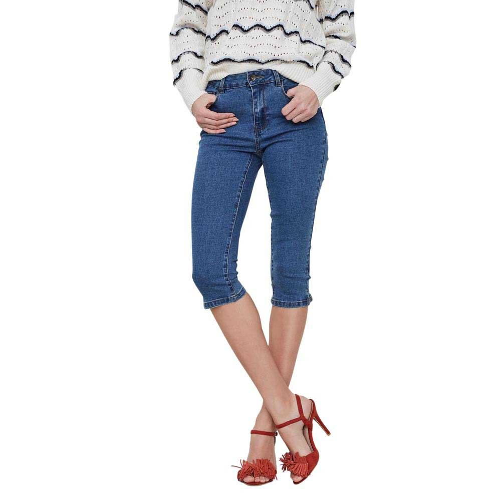 Vero Moda Hot Seven Nw Jeans M Medium Blue Denim günstig online kaufen