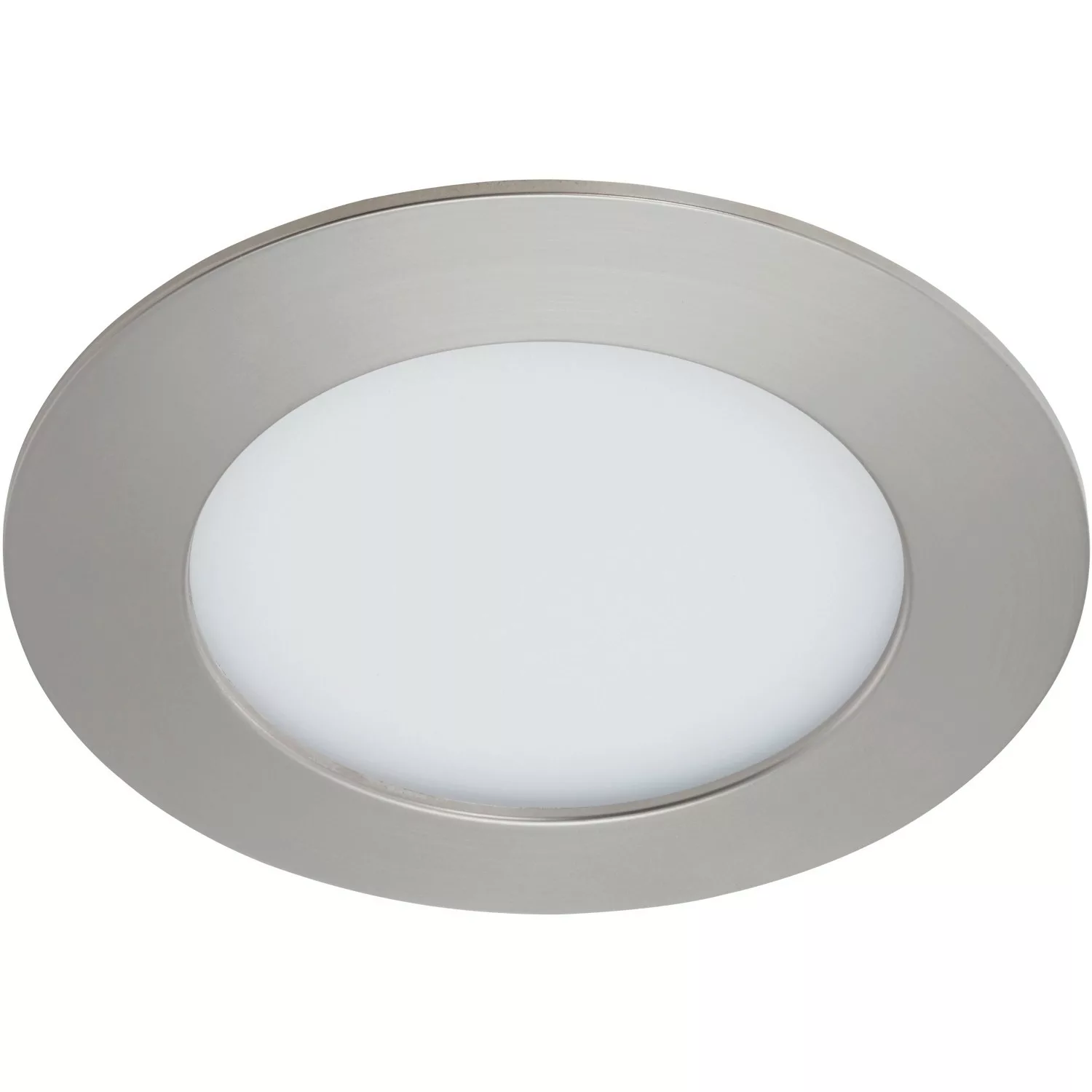 Briloner LED-Einbauleuchte Nickel matt H: 2,9 cm Ø: 12 cm günstig online kaufen