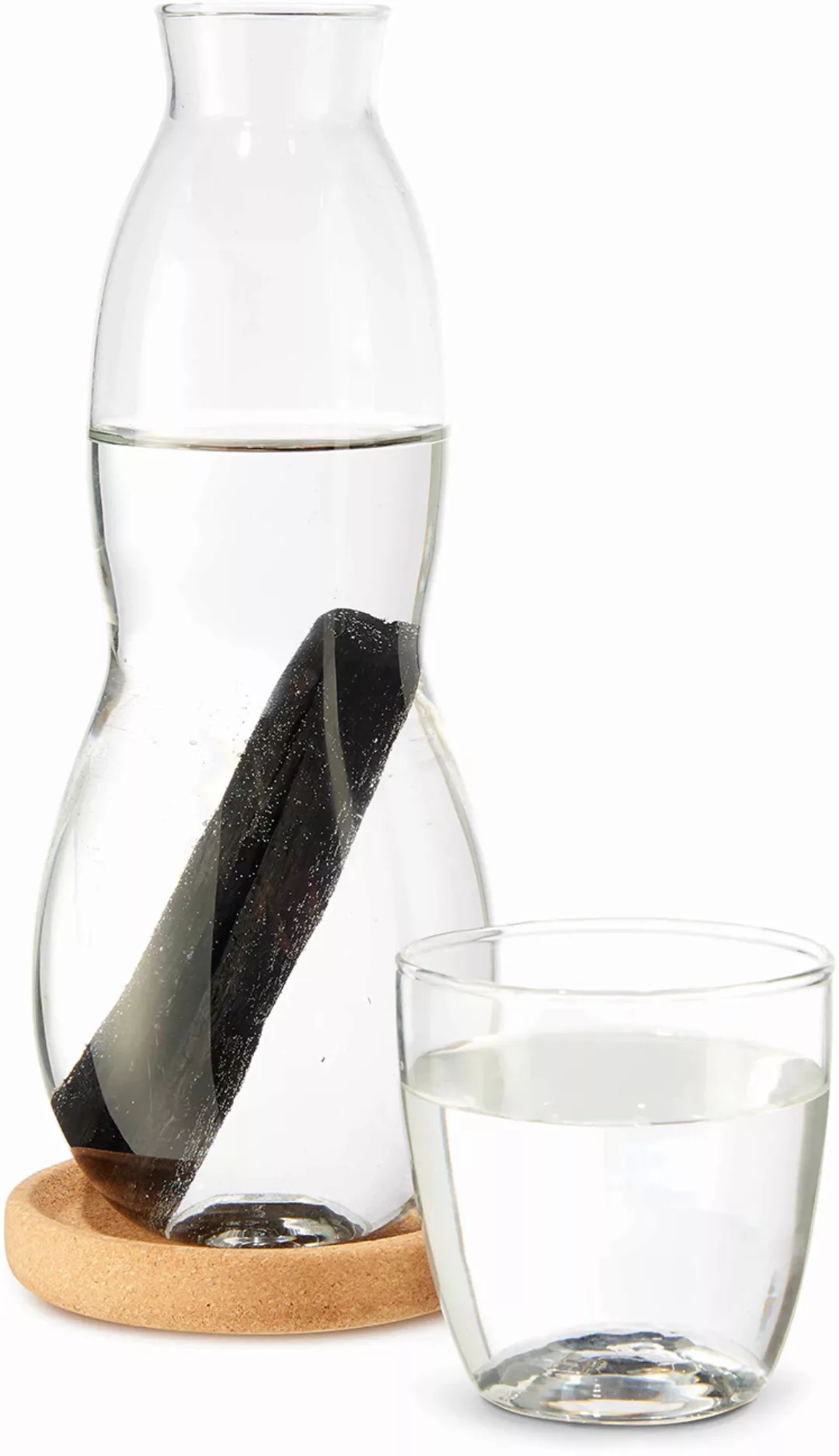black+blum Wasserkaraffe, auslaufsicher, mit Aktivkohlefilter für gesündere günstig online kaufen