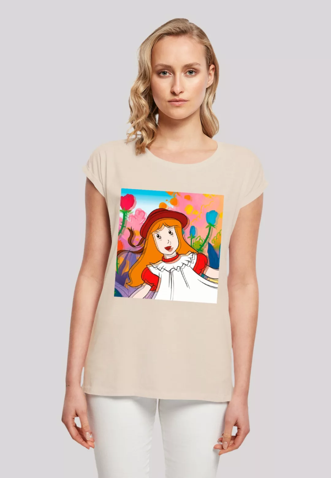 F4NT4STIC T-Shirt "Alice im Wunderland Double Alice", Retro, Heroes of Chil günstig online kaufen