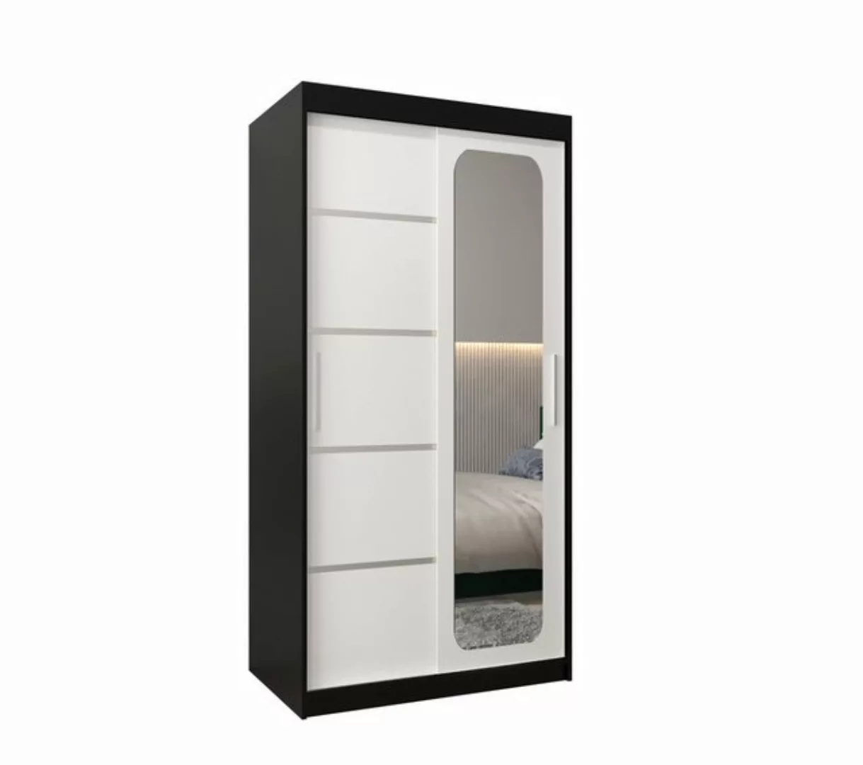 WINI MÖBEL Schwebetürenschrank Promo V2 Schlafzimmerschrank - mit Spiegel, günstig online kaufen