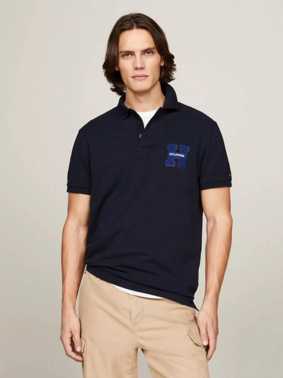 Tommy Hilfiger Poloshirt BOUCLE H EMBRO REG POLO günstig online kaufen