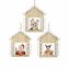 Baumschmuck Häuschen Fenster, 3er Set Holz günstig online kaufen