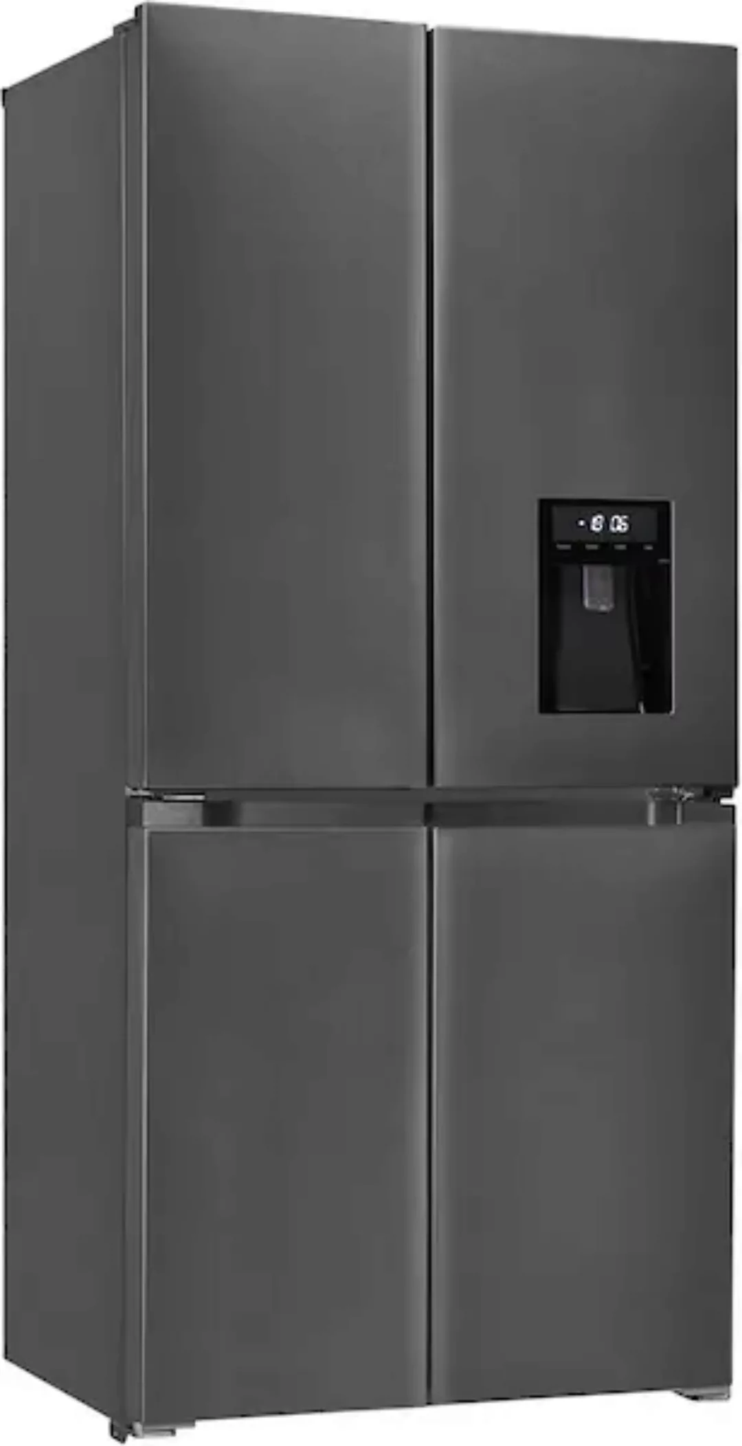 exquisit Multi Door »MD430-100-WS-200E inoxlook-az«, 432 L Volumen, Total N günstig online kaufen
