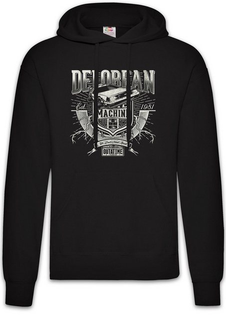 Urban Backwoods Hoodie Car Time Machine Herren Hoodie Back Zurück To The Di günstig online kaufen