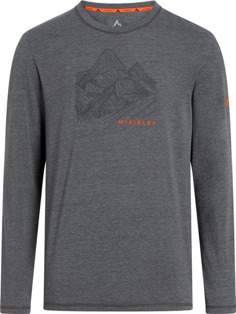 McKINLEY Longsleeve He.-Langarmshirt Harino II M MELANGE/GREY DARK günstig online kaufen