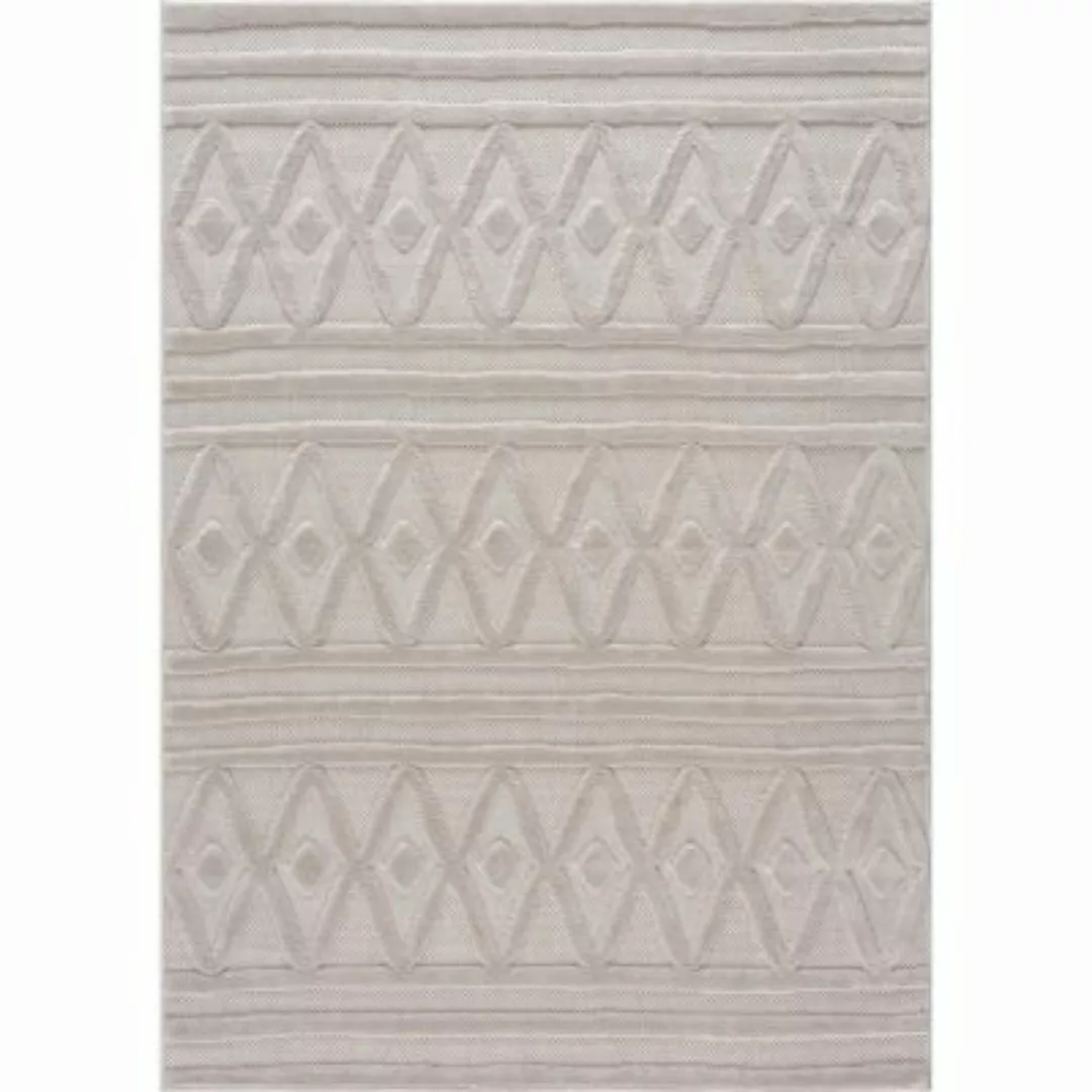 carpet city® In- & Outdoor-Teppich Santorini 58538 Creme creme Gr. 160 x 23 günstig online kaufen