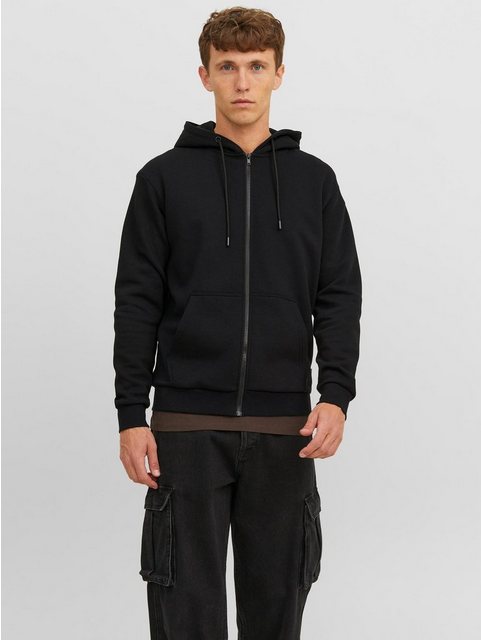 Jack & Jones Hoodie Kapuzenjacke Regular Fit Hoodie JJEBRADLEY 6023 in Schw günstig online kaufen