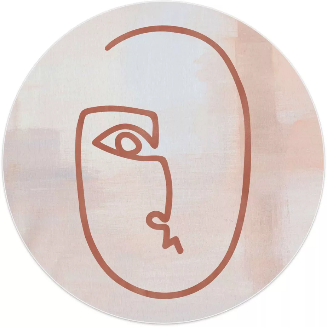Reinders! Wandbild »Wandbild Gesicht Stiftzeichnung - Abstrakt«, Gesicht, ( günstig online kaufen