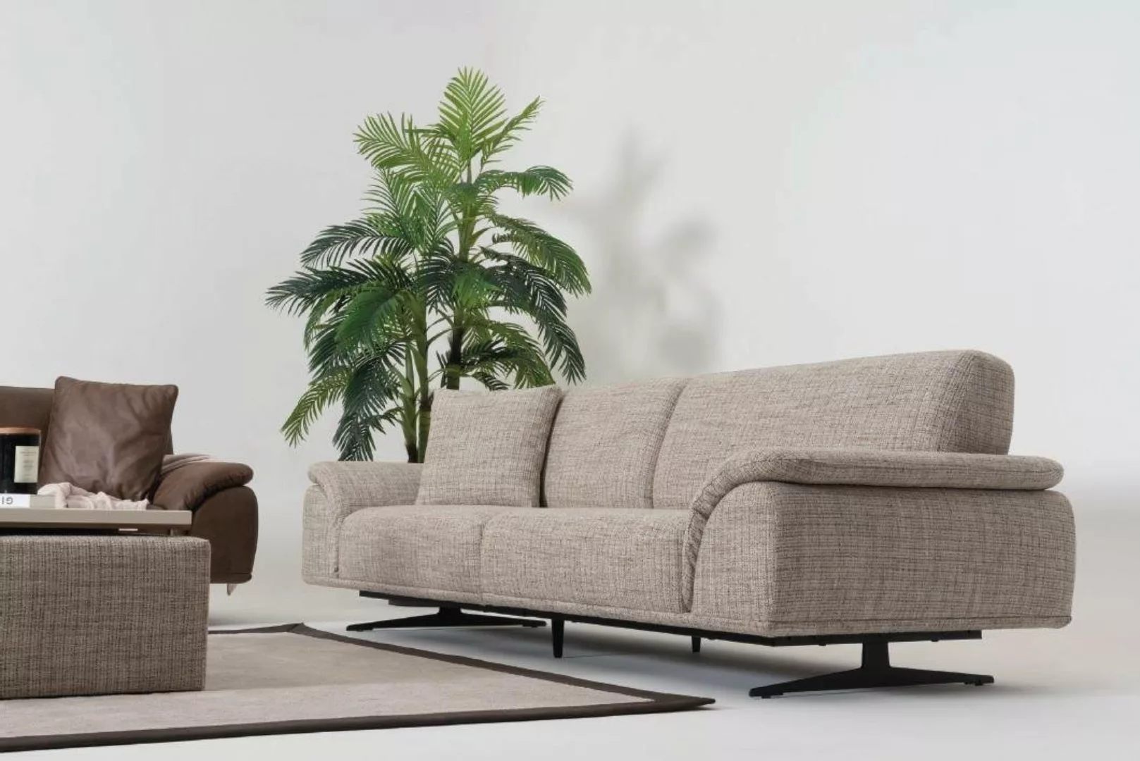JVmoebel 3-Sitzer Wohnzimmer Sofa 3 Sitze Design Luxus Polster Couch Modern günstig online kaufen