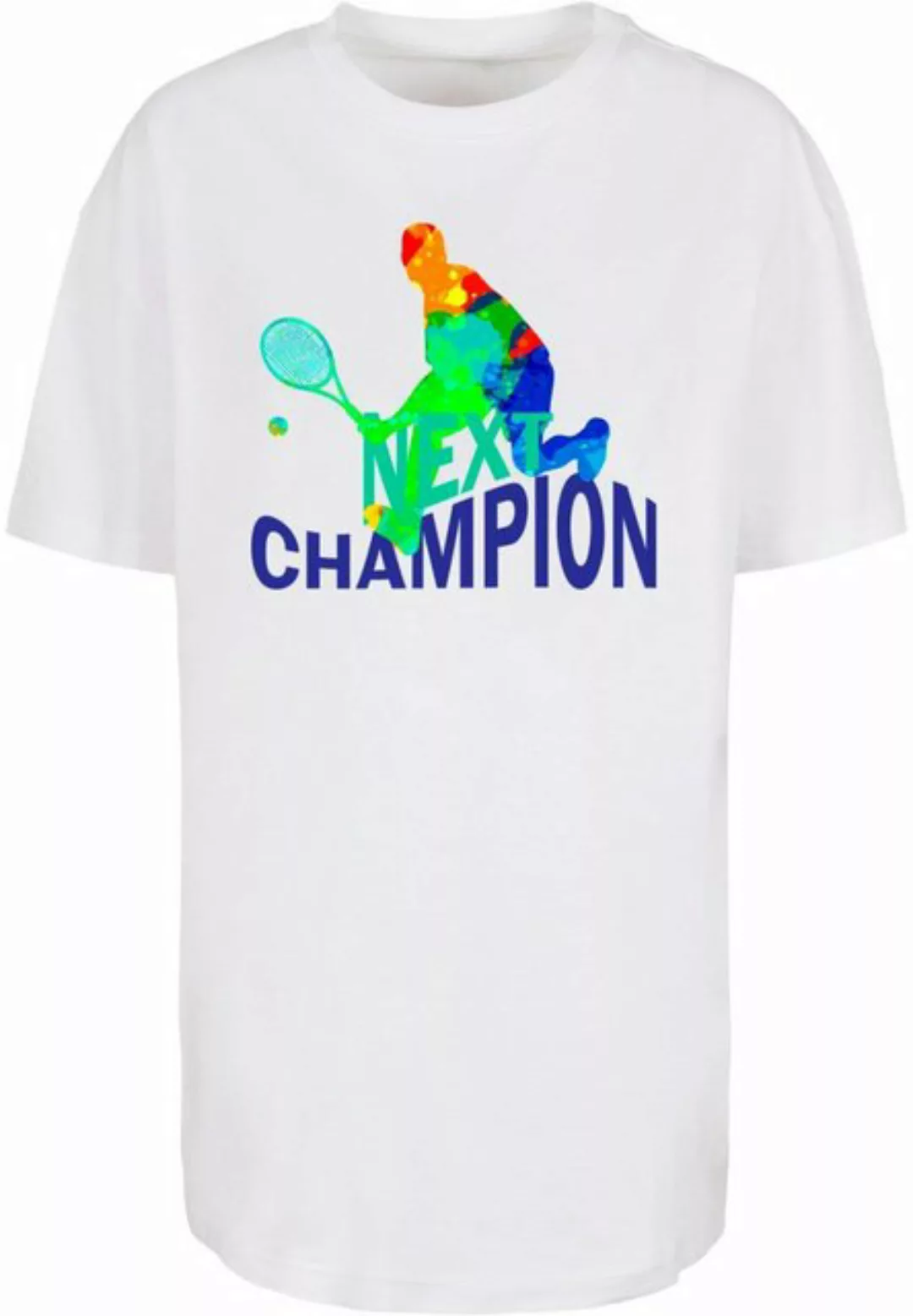 Merchcode T-Shirt Merchcode Damen Ladies Next Champion Boyfriend Tee (1-tlg günstig online kaufen