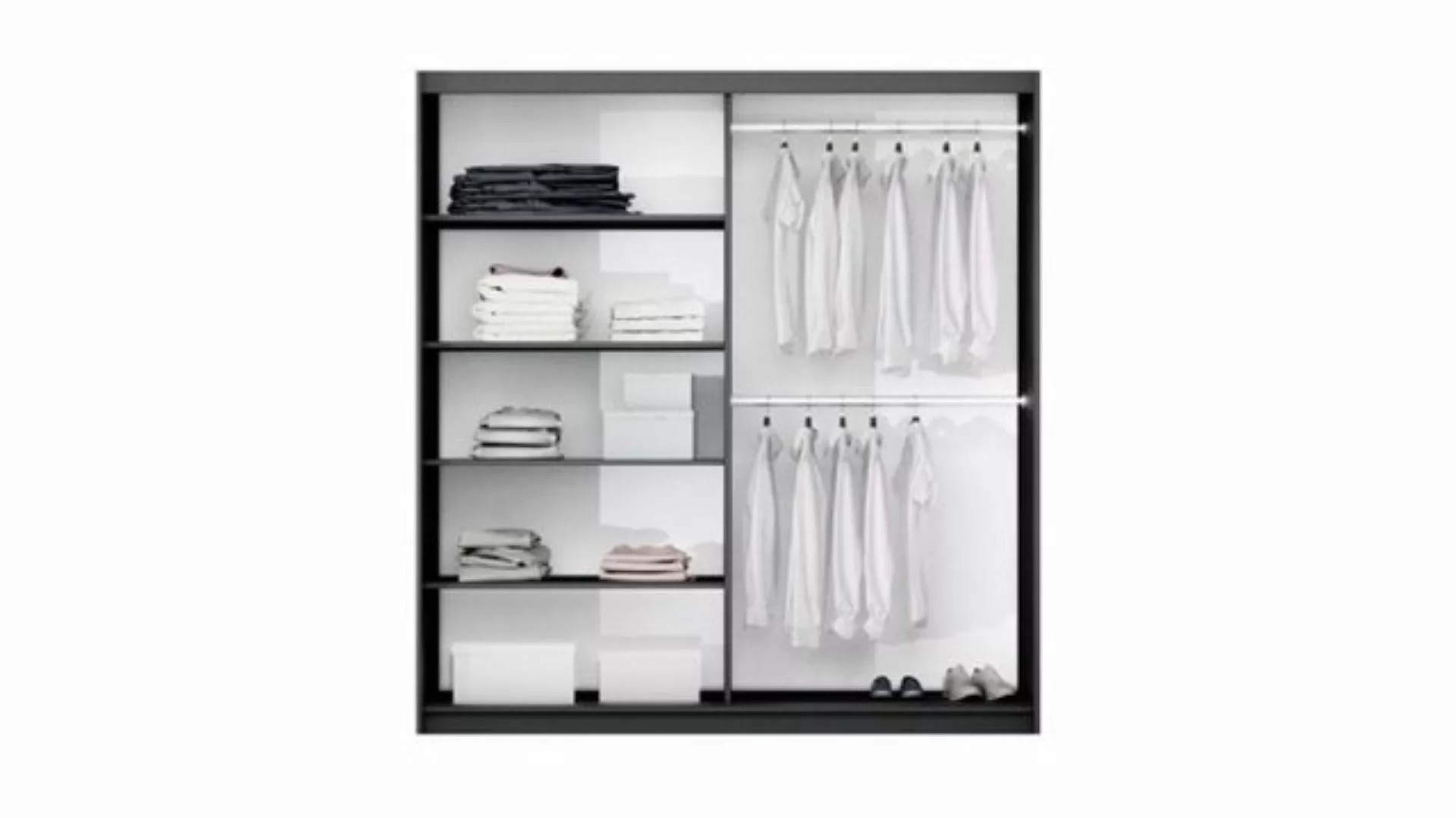 ROYAL24_MARKT Kleiderschrank - Modernes Design für dein Zuhause. (Kleidersc günstig online kaufen