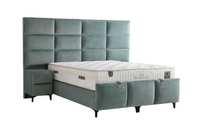 Villa Möbel Boxspringbett Diamond, XXL-Bettkasten mit Gasdruckfedern  mühel günstig online kaufen