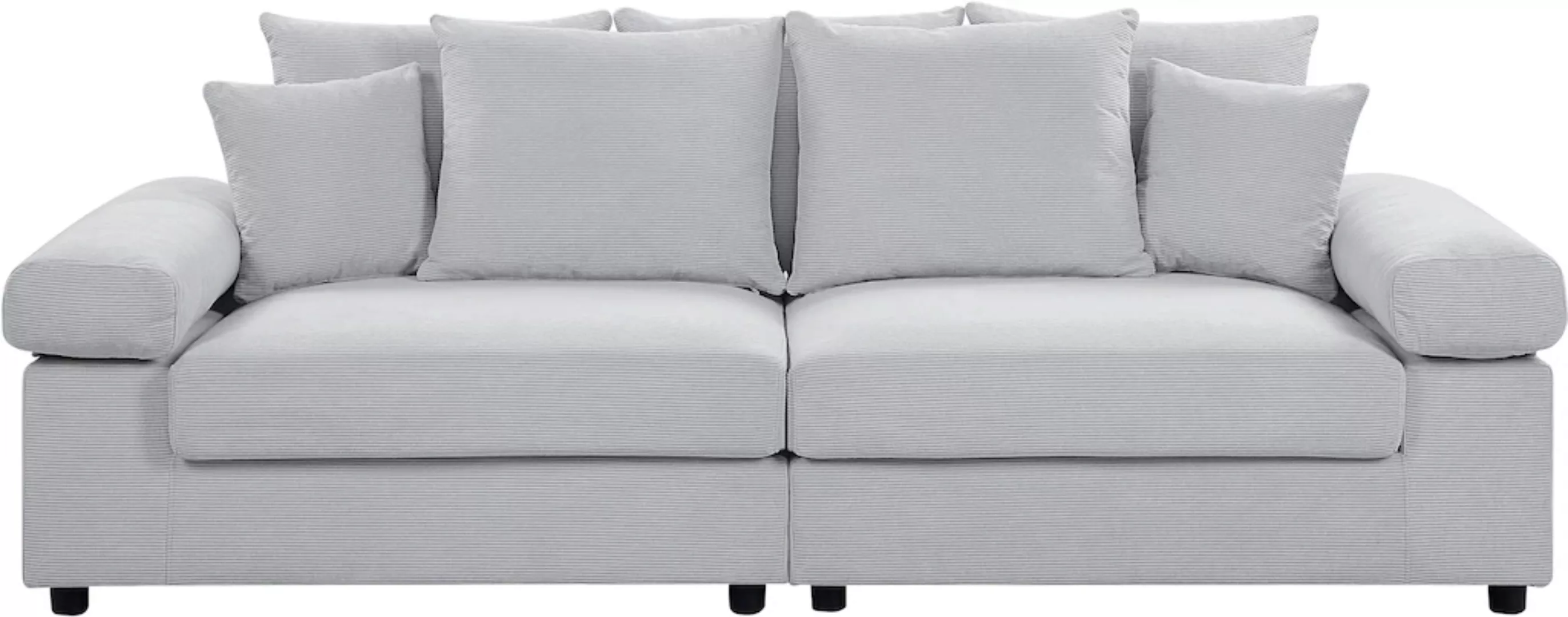 ATLANTIC home collection Big-Sofa Bjoern, mit Cord-Bezug, XXL-Sitzfläche, m günstig online kaufen