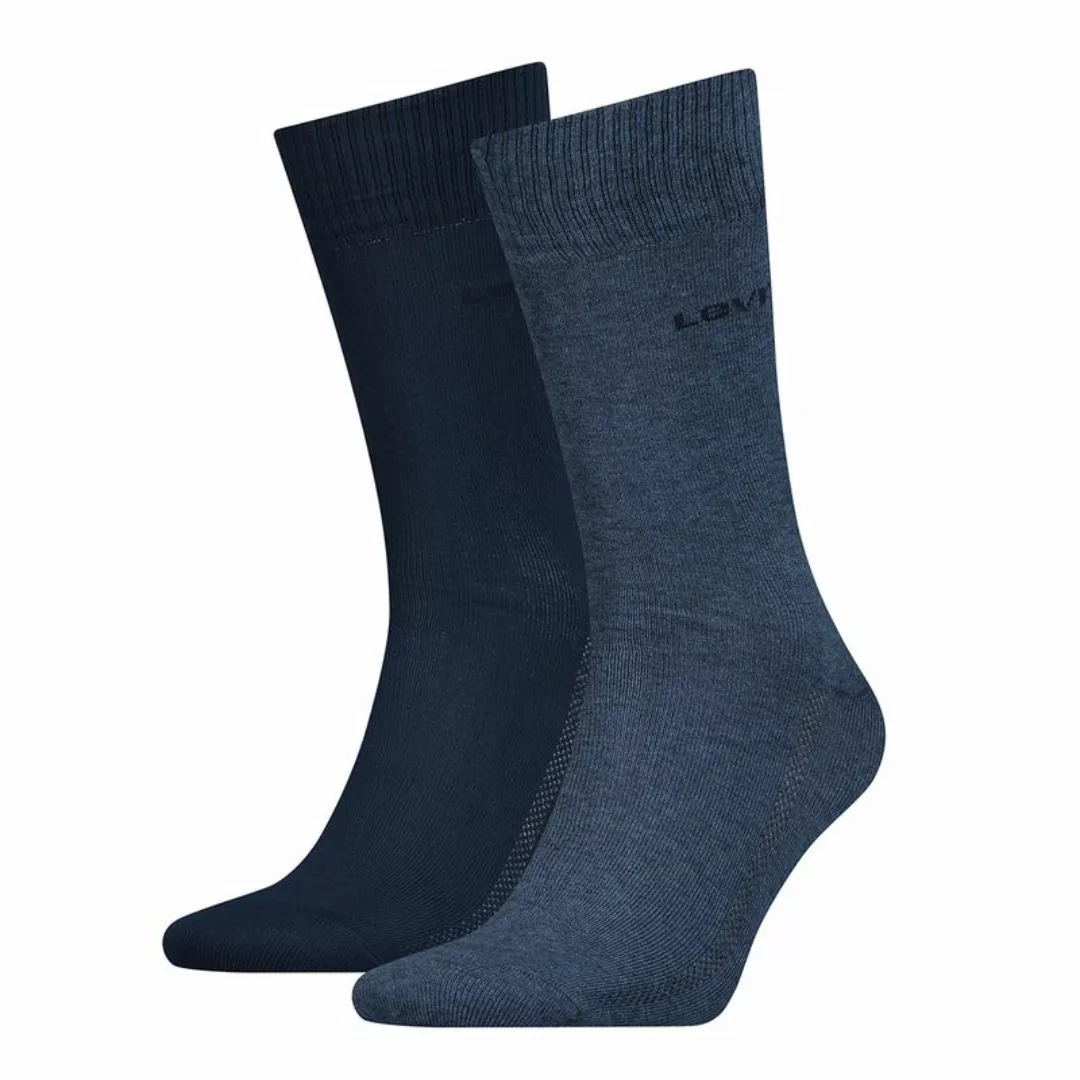 Levi´s ® 168sf Regular Socken 2 Paare EU 43-46 Denim Blue günstig online kaufen