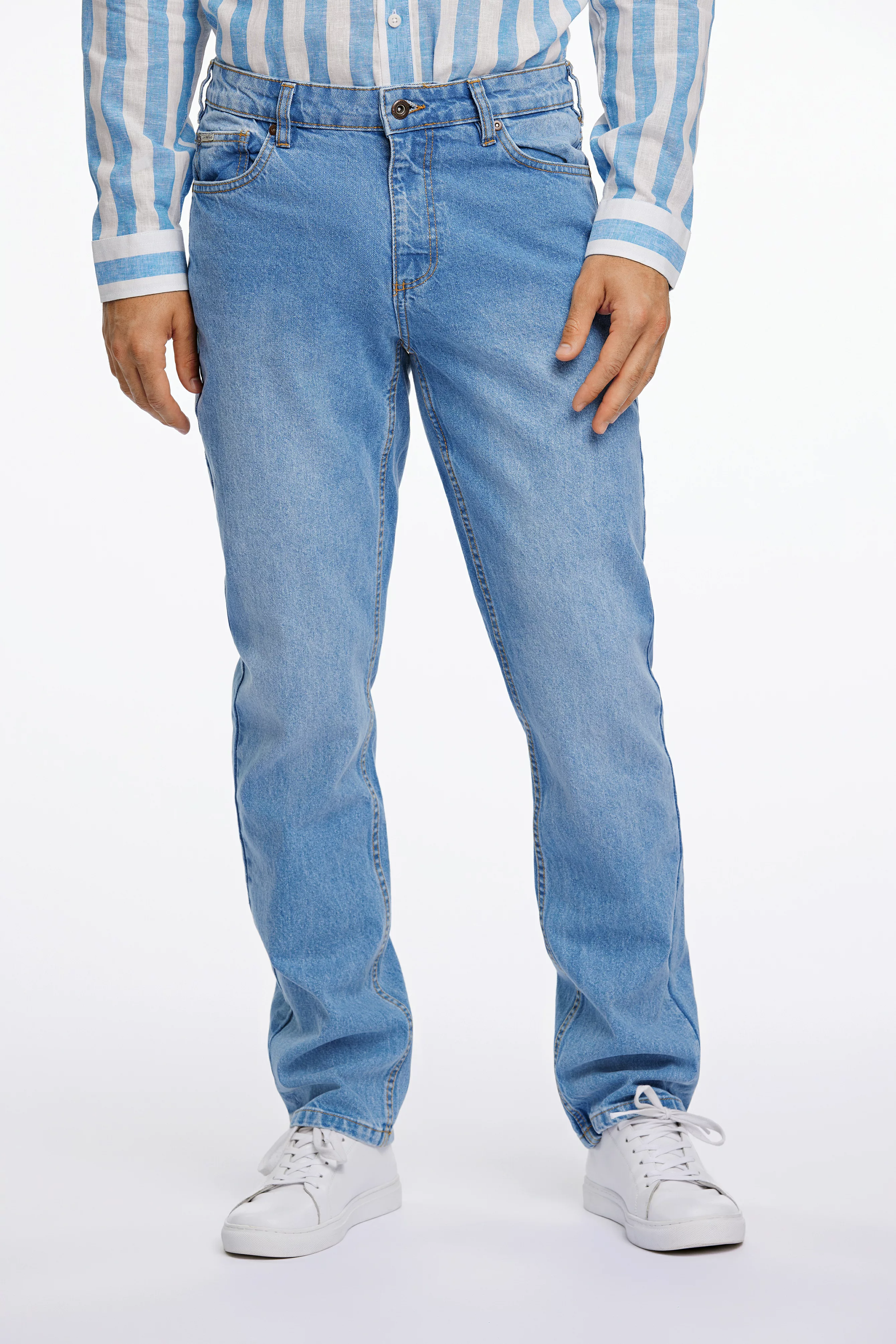 LINDBERGH 5-Pocket-Jeans, mit leichter Waschung günstig online kaufen