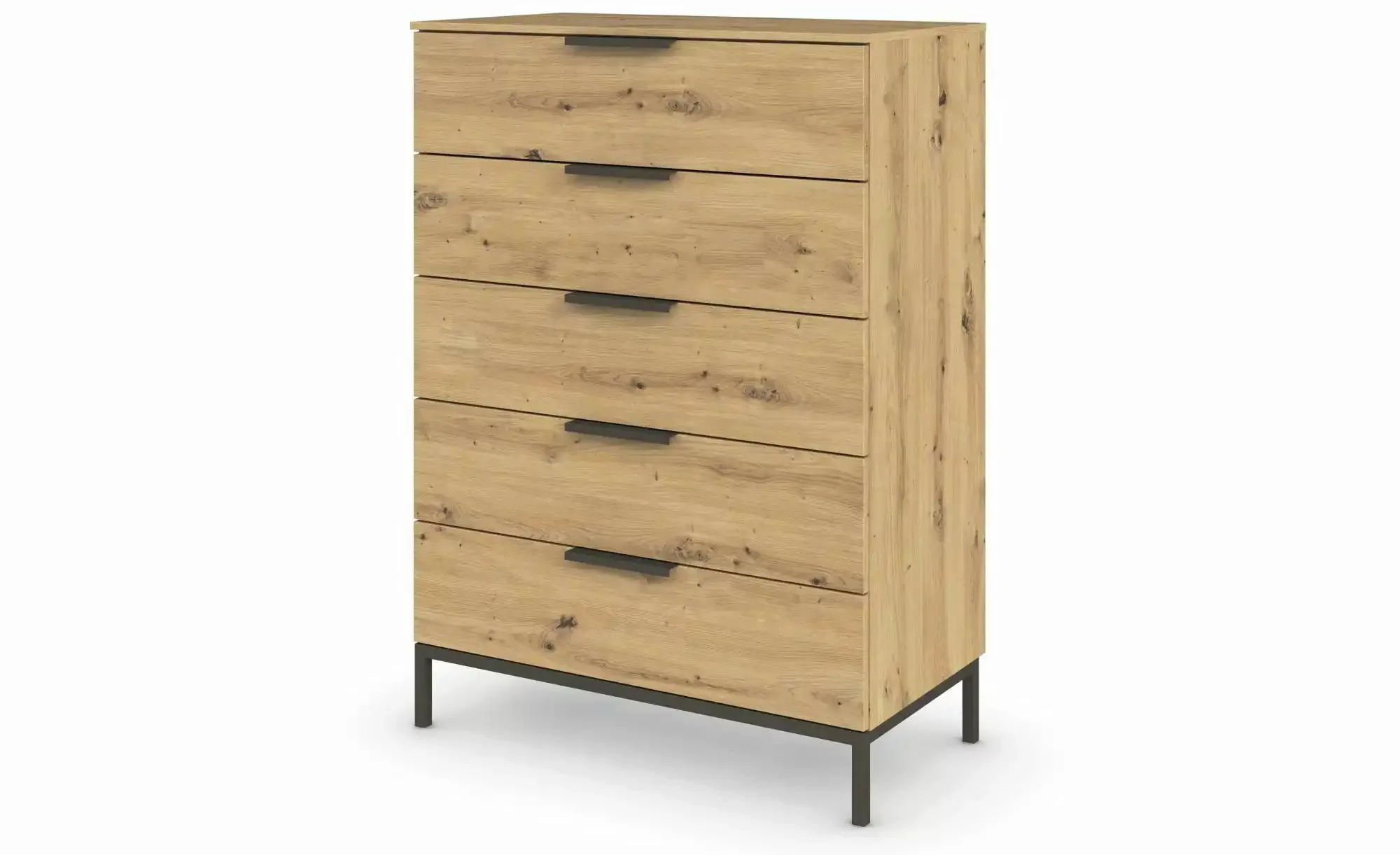 Kommode ¦ holzfarben ¦ Maße (cm): B: 80 H: 111 Kommoden & Sideboards > Komm günstig online kaufen