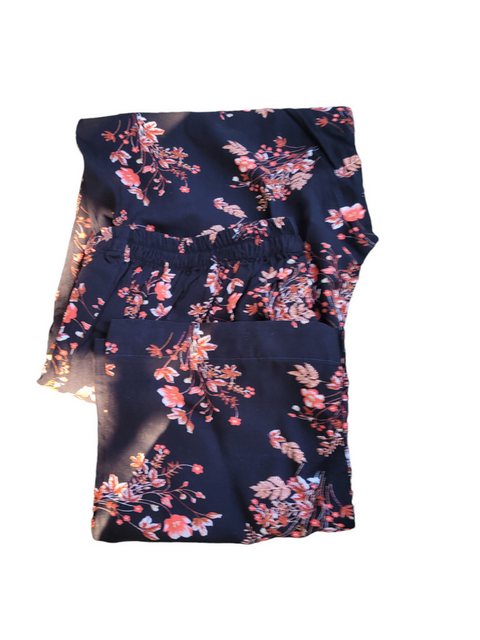 PfauGermany Pyjamahose Black Flowers günstig online kaufen