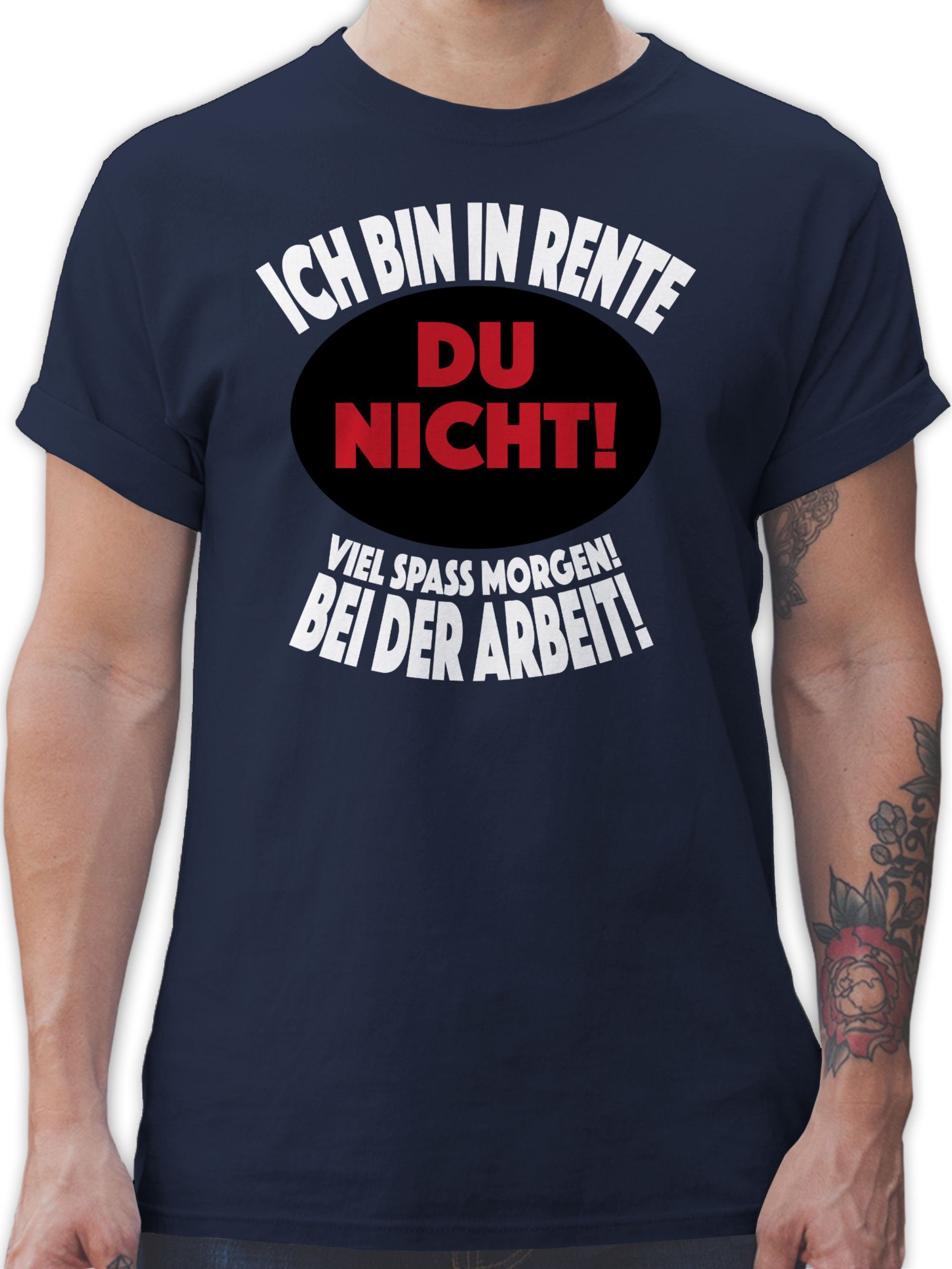 Shirtracer T-Shirt Ich bin in Rente günstig online kaufen