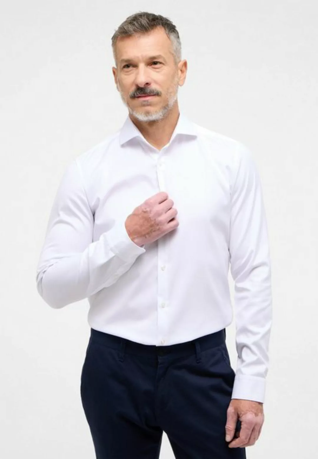 Eterna Businesshemd - Hemd langarm - Slim Fit - Cover Shirt SUPER SLIM büge günstig online kaufen