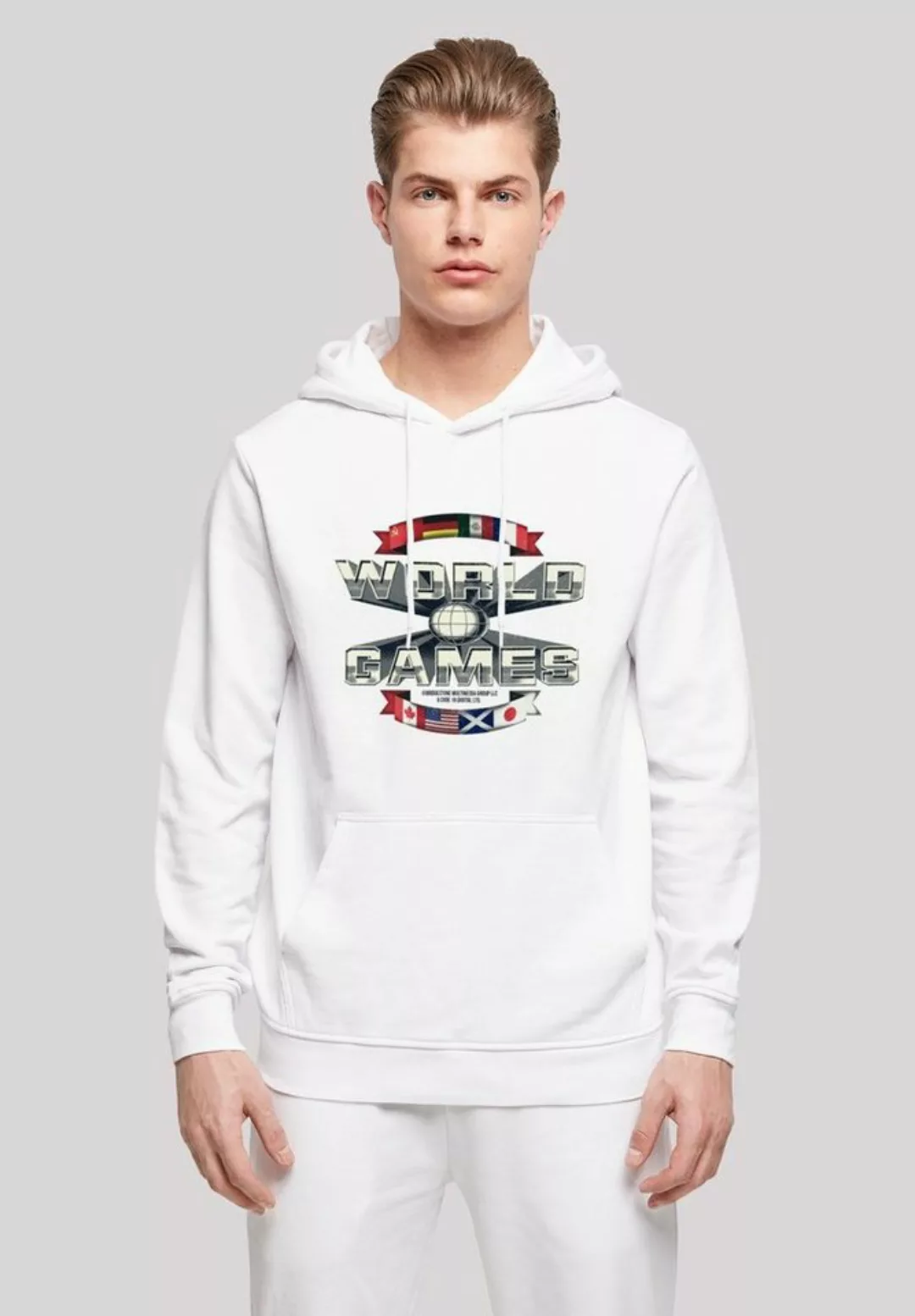 F4NT4STIC Kapuzenpullover Retro Gaming World Games Print günstig online kaufen