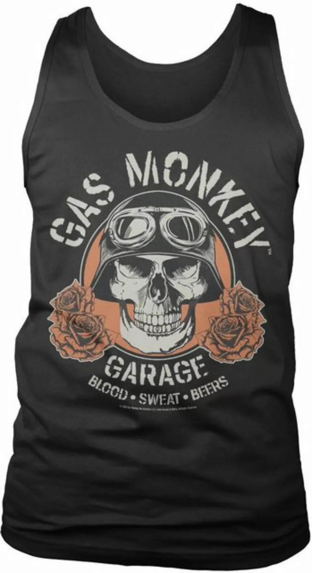 Gas Monkey Garage T-Shirt Skull Tank Top günstig online kaufen