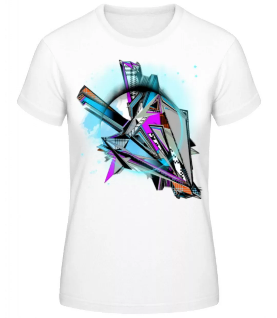 Geometrie Graffiti · Frauen Basic T-Shirt günstig online kaufen