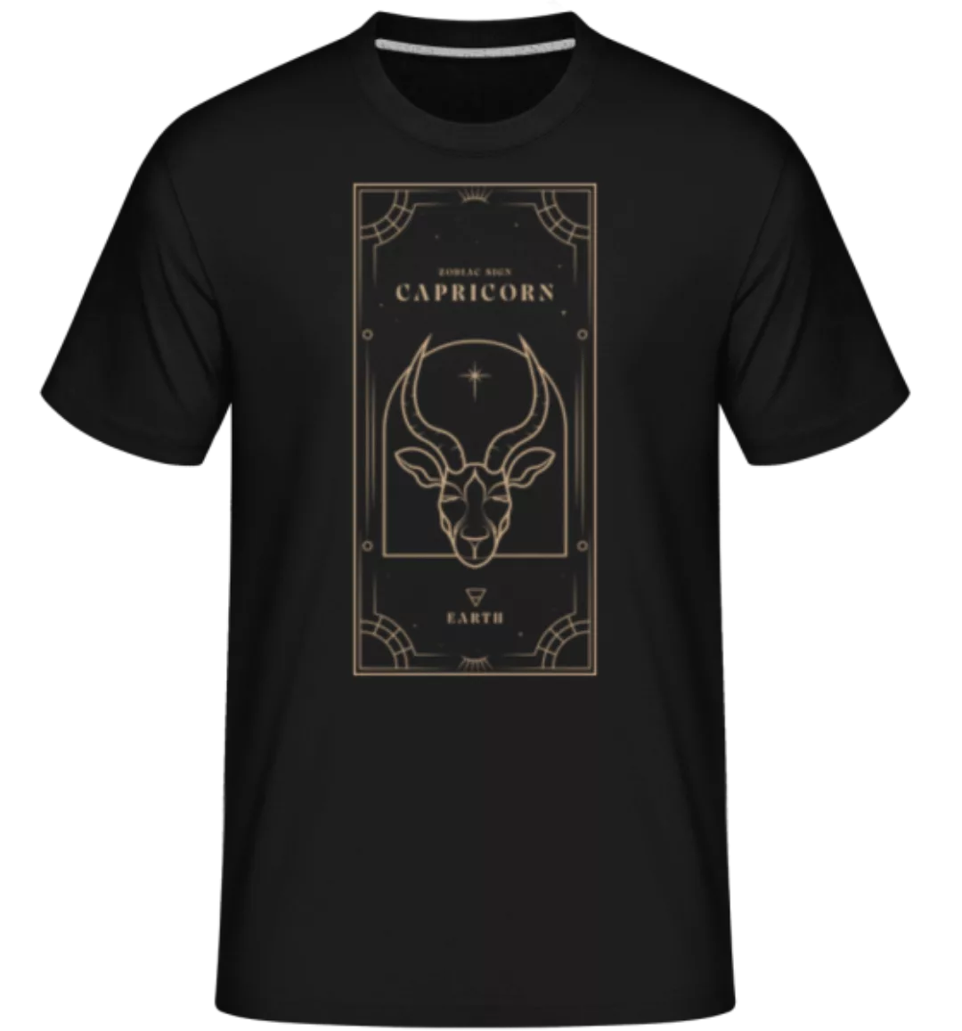 Art Deco Zodiac Sign Capricorn · Shirtinator Männer T-Shirt günstig online kaufen