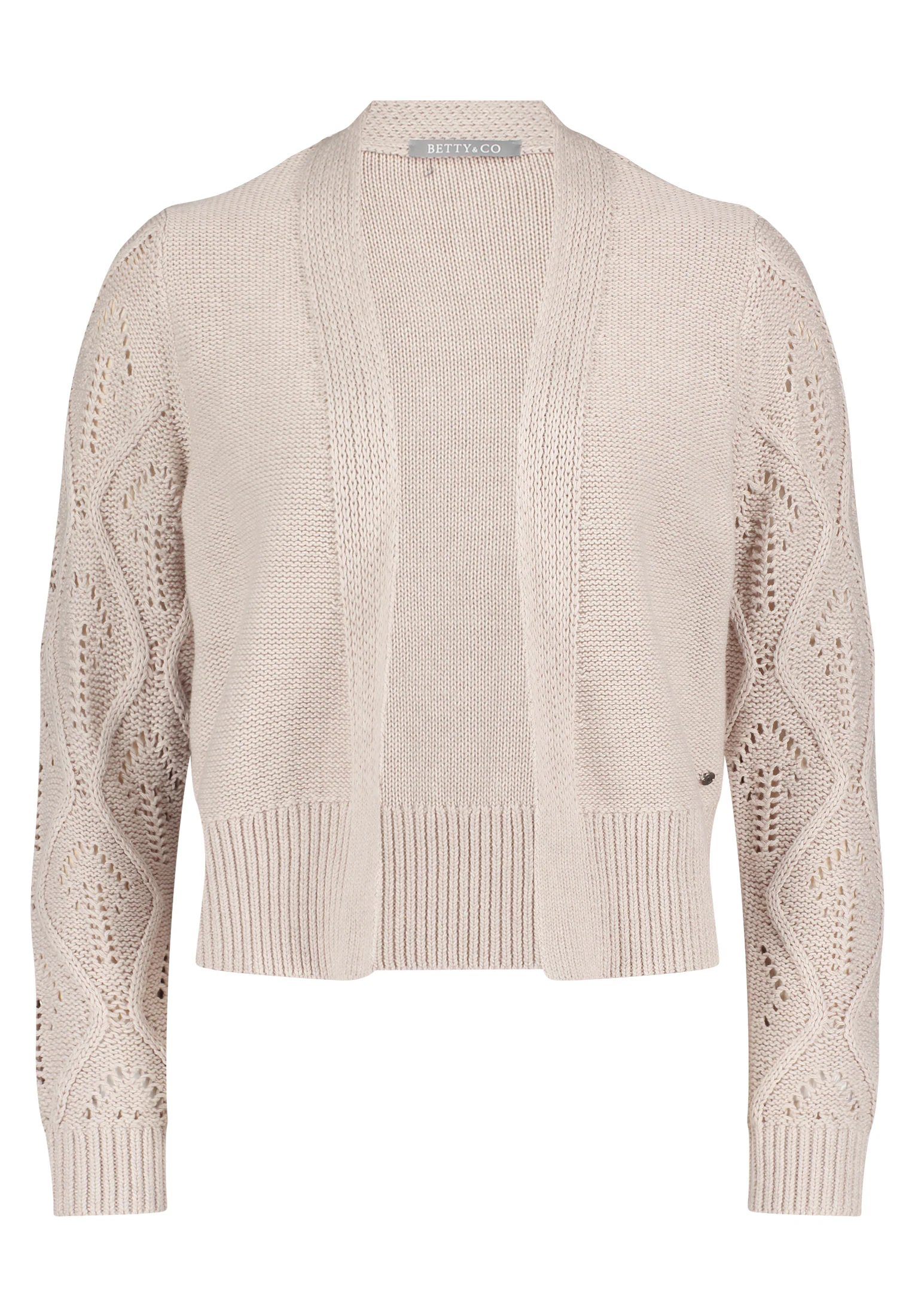 Betty&Co Strickjacke "Betty & Co Damen Grobstrickjacke ohne Verschluss", Ri günstig online kaufen