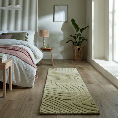 FLAIR RUGS Wollteppich »Mesmerise«, rechteckig, 14 mm Höhe, Wollteppich mit günstig online kaufen