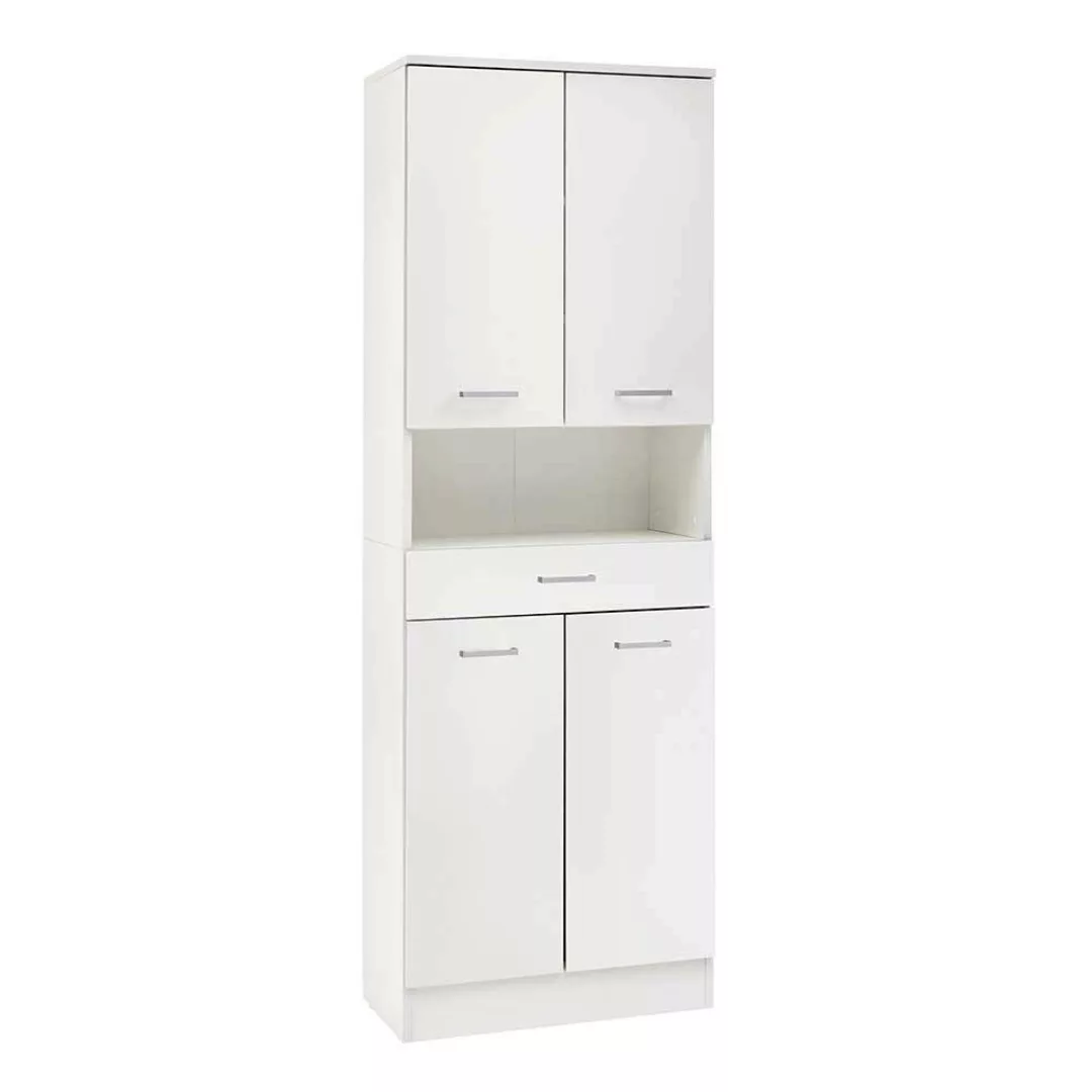 Badezimmer Schrank in Weiß 60 cm breit günstig online kaufen