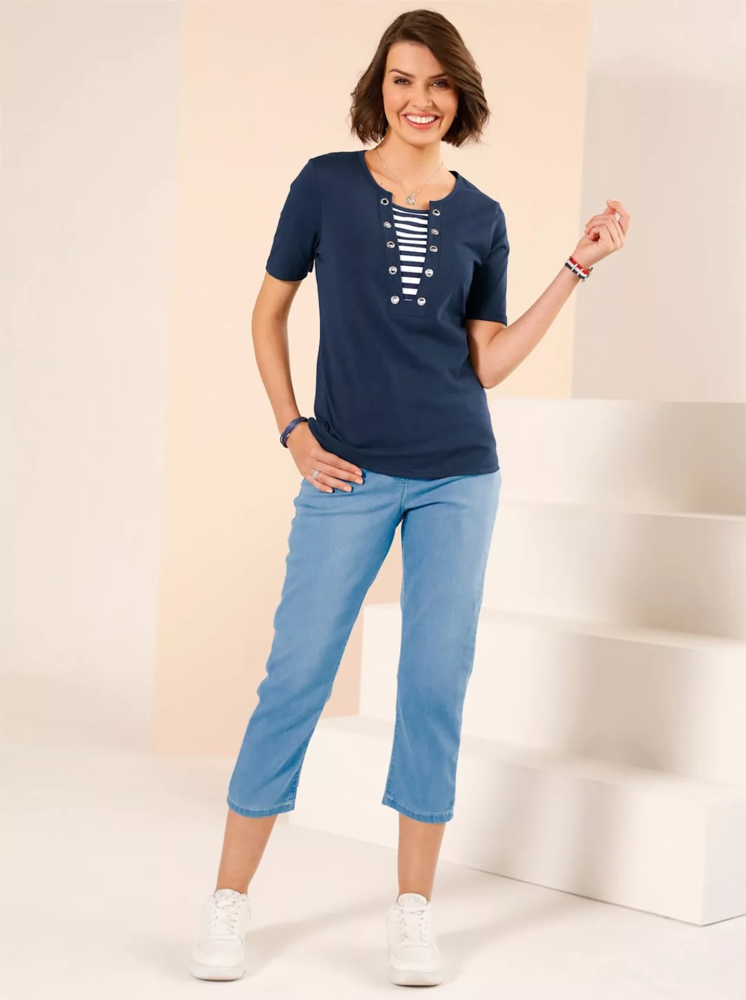 Classic Basics 3/4-Jeans, (1 tlg.) günstig online kaufen