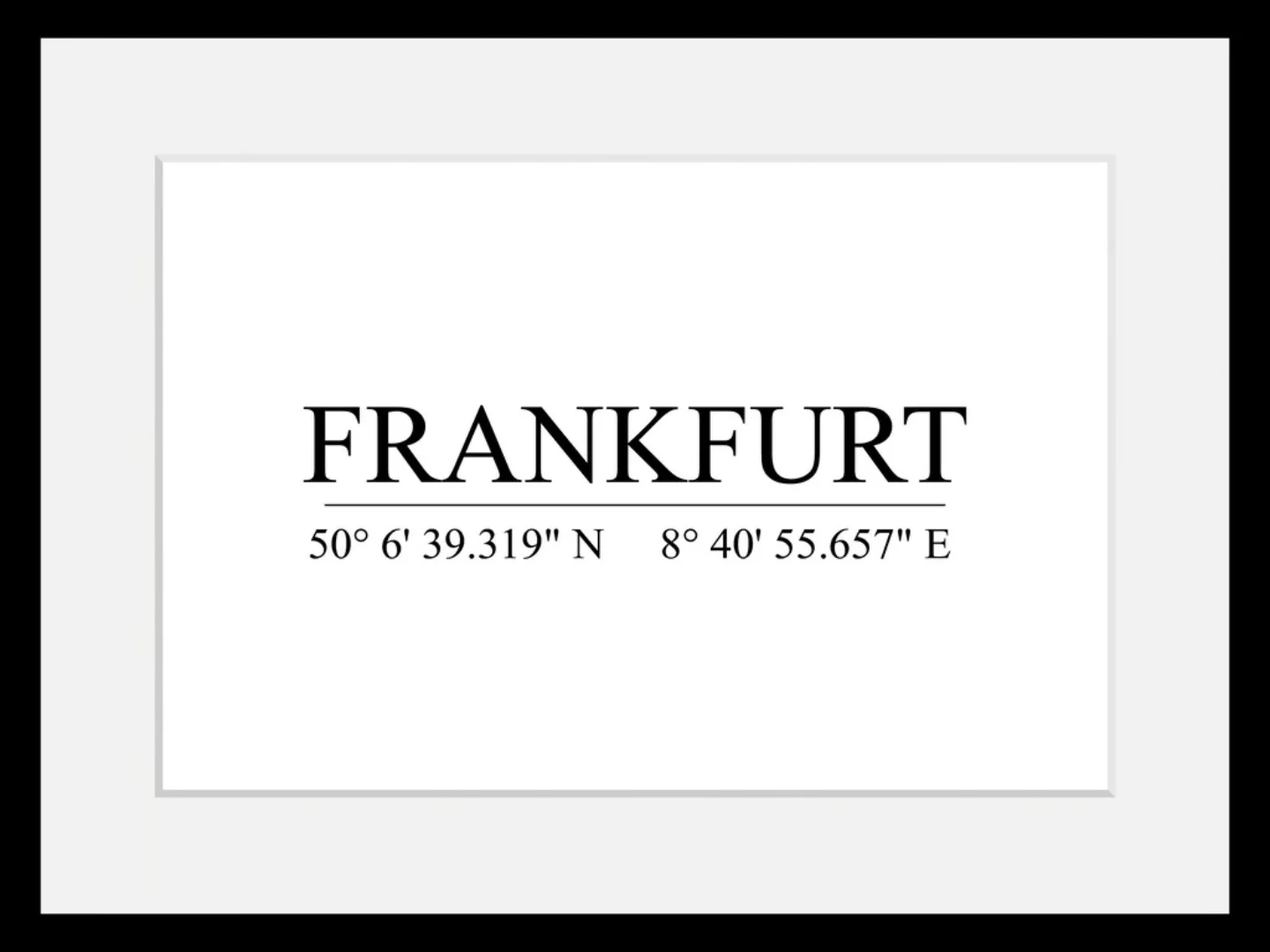 queence Bild "FRANKFURT", Städte, (1 St.) günstig online kaufen