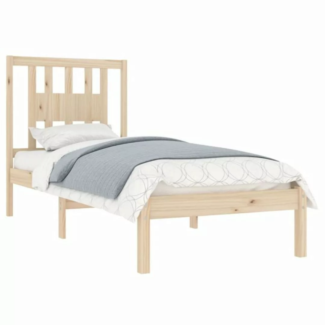 vidaXL Bett Massivholzbett 75x190 cm günstig online kaufen