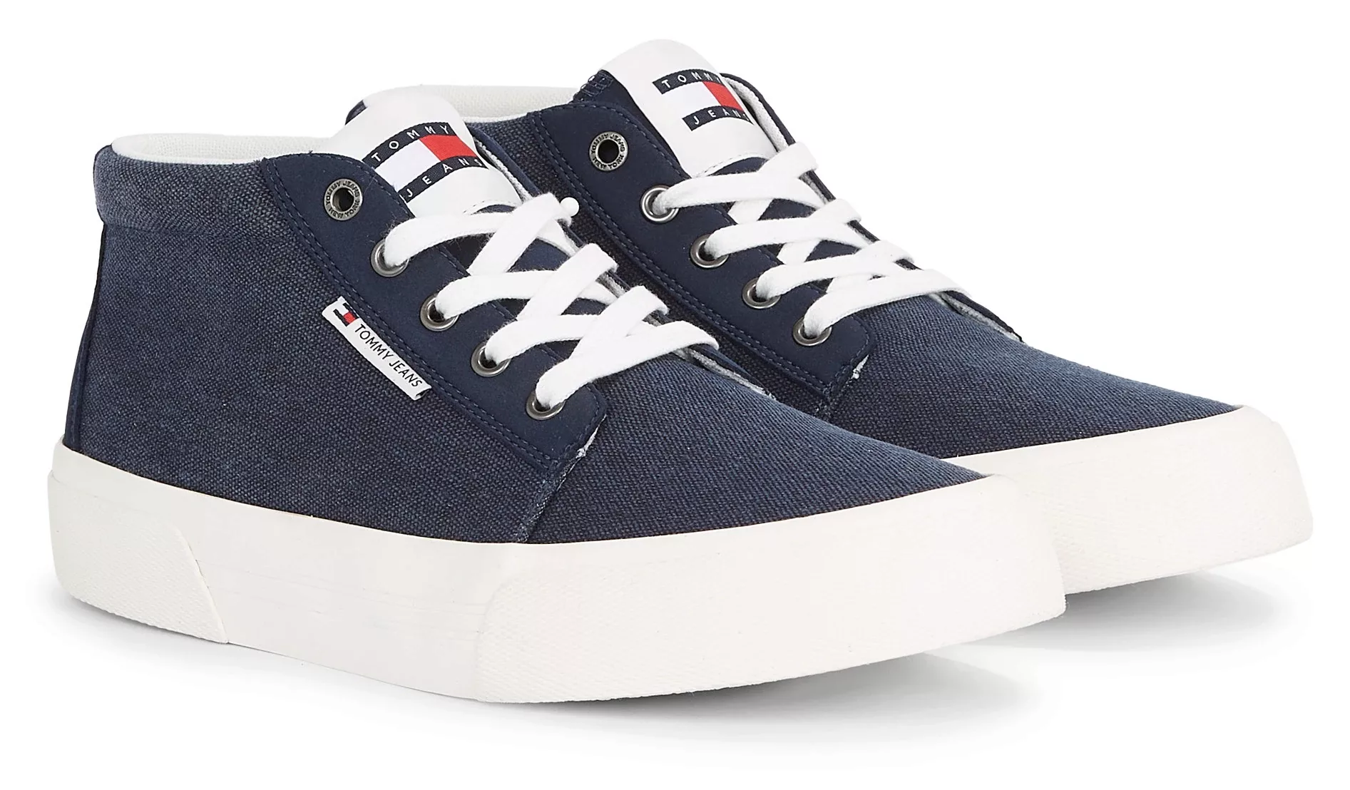 Tommy Jeans Sneaker "TJM MID CUT CANVAS COLOR", mit seitlichem Logoschriftz günstig online kaufen