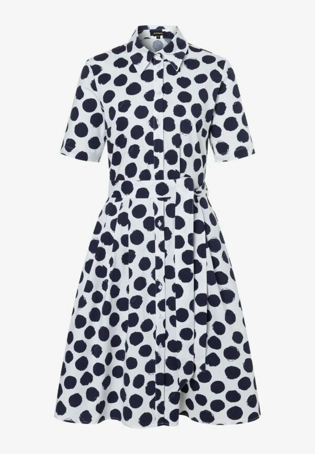 MORE&MORE A-Linien-Kleid Punktekleid günstig online kaufen