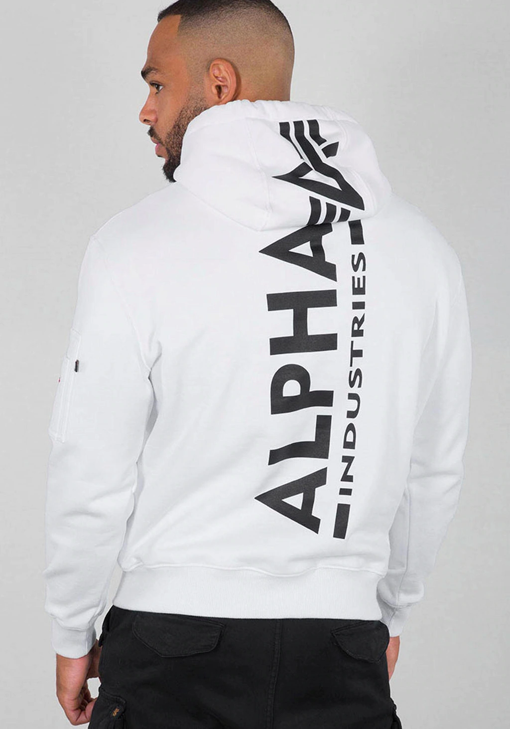 Alpha Industries Kapuzensweatshirt BACK PRINT HOODY günstig online kaufen