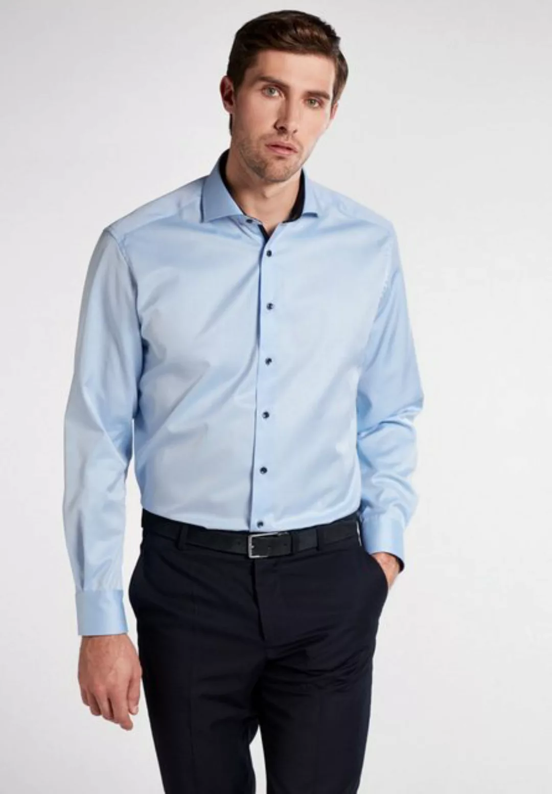 Eterna Businesshemd - Hemd langarm blickdicht - modern fit - Cover Shirt Tw günstig online kaufen