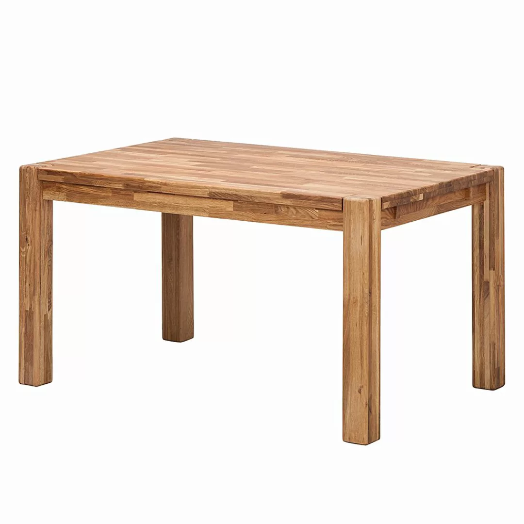 home24 Ars Natura Esstisch RichWOOD Massivholz Eiche Rechteckig 180x75x90 c günstig online kaufen