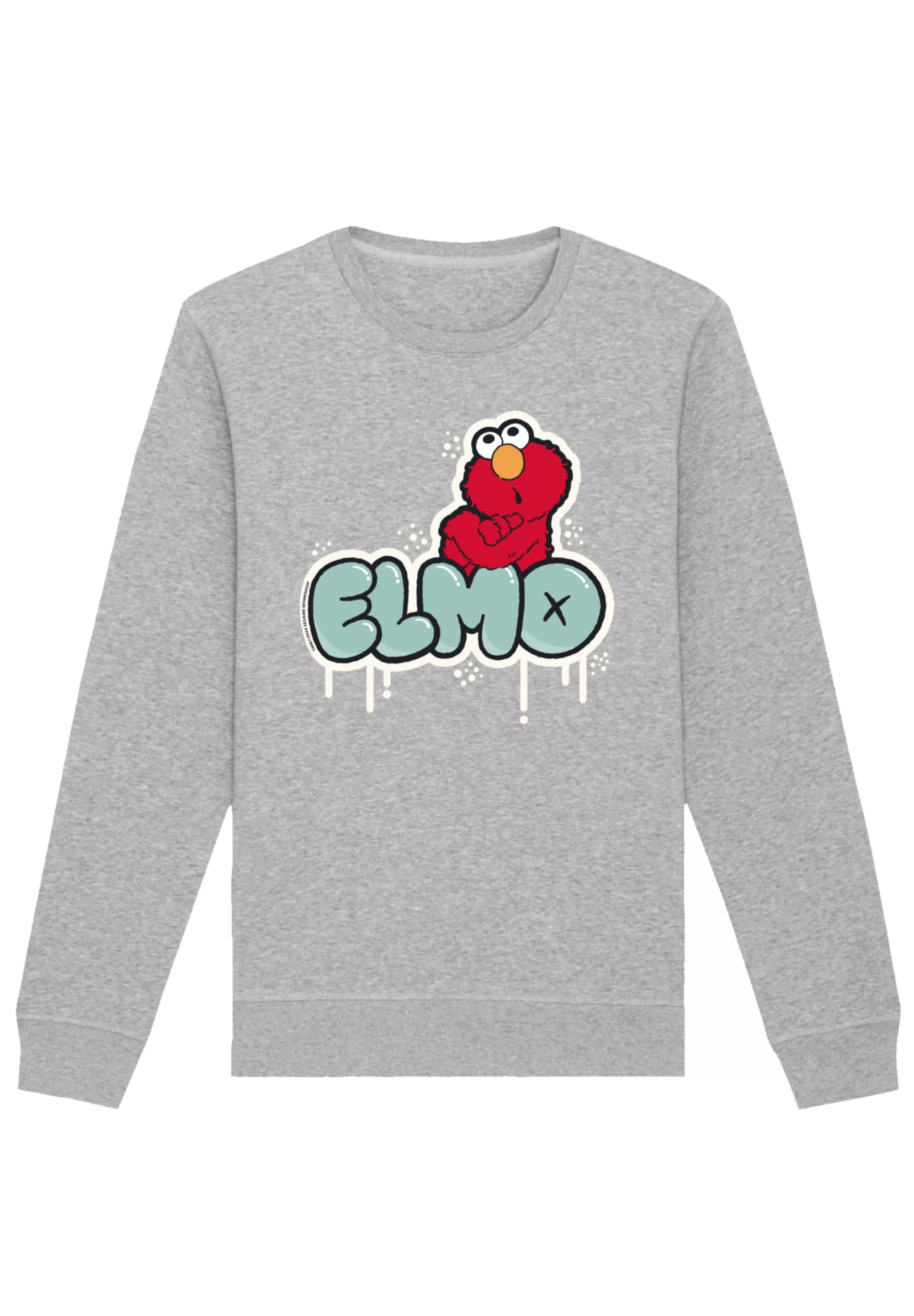 F4NT4STIC Sweatshirt "Sesamstraße Elmo Graffiti", Premium Qualität,Nostalgi günstig online kaufen