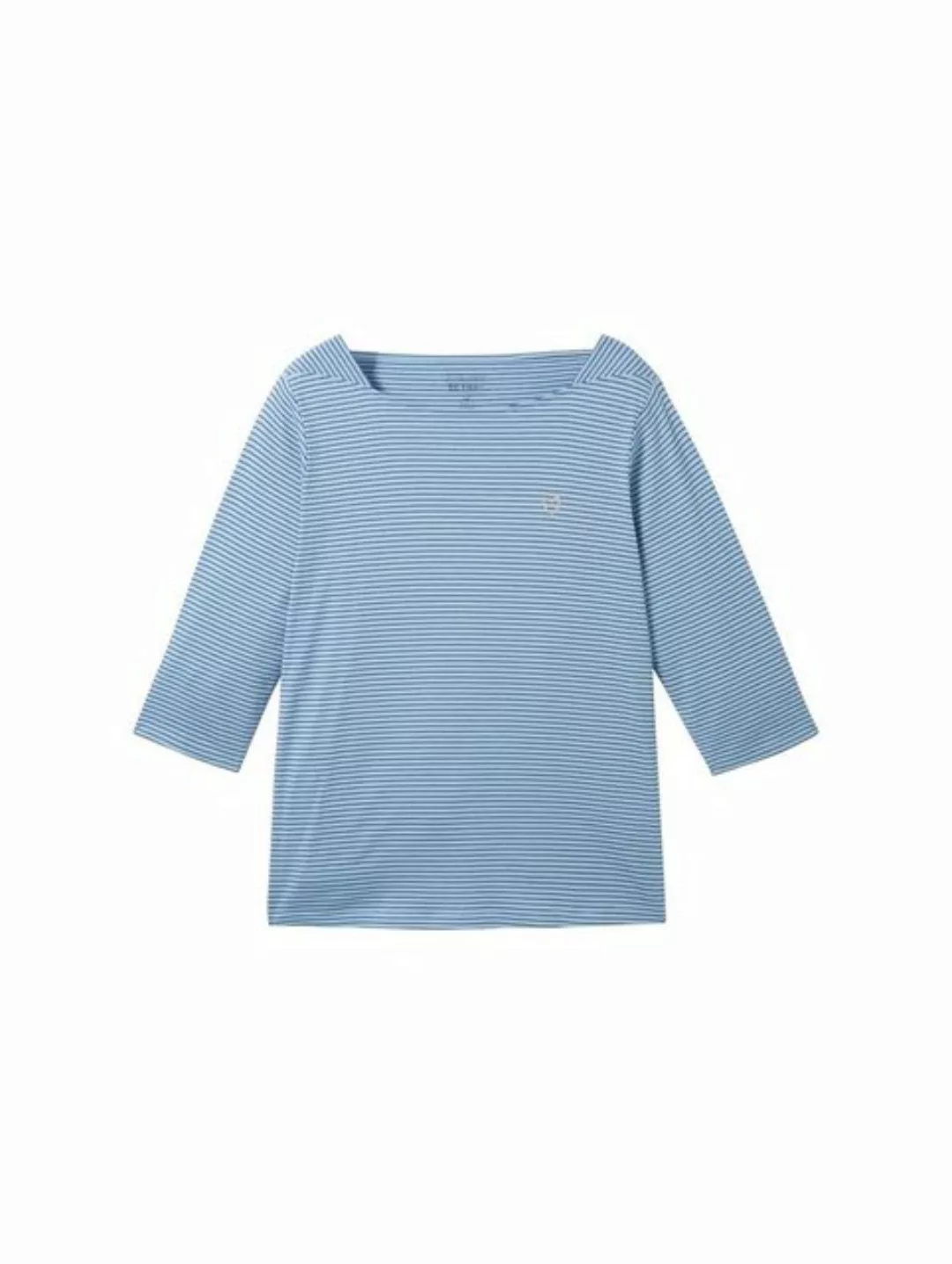 TOM TAILOR PLUS T-Shirt Plus - T-Shirt mit Bio-Baumwolle günstig online kaufen