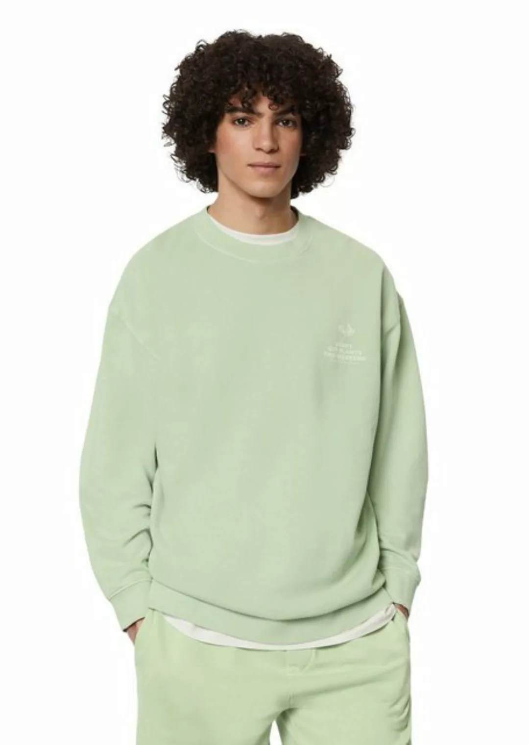Marc O'Polo DENIM Sweatshirt mit Rückenprint günstig online kaufen