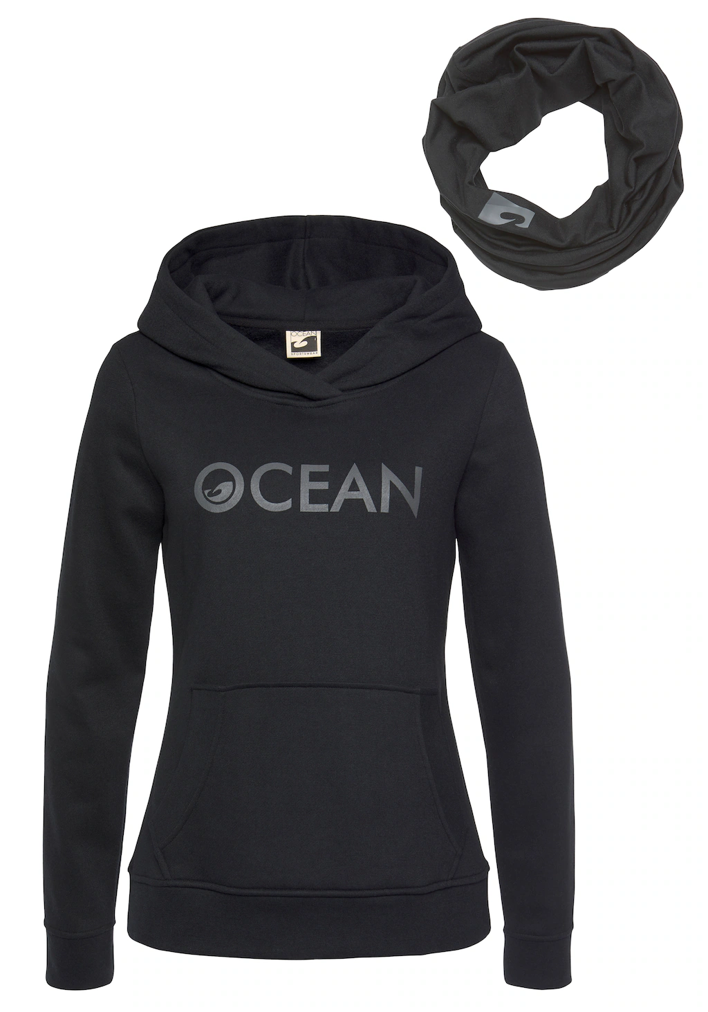 Ocean Sportswear Kapuzensweatshirt mit Multifunktionaler Tube Schal (Set, 2 günstig online kaufen