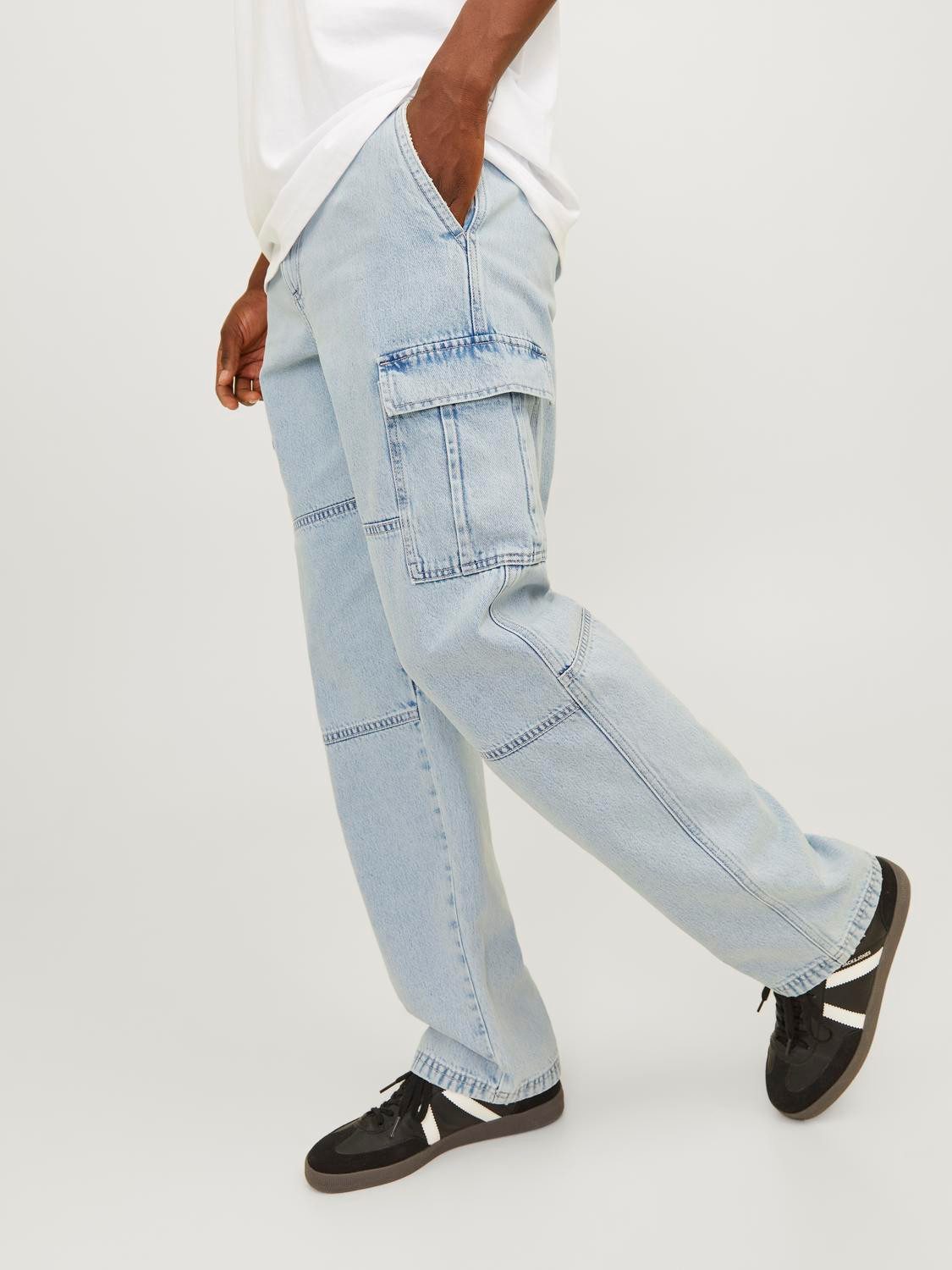 Jack & Jones Loose-fit-Jeans JJIEDDIE JJWADE günstig online kaufen