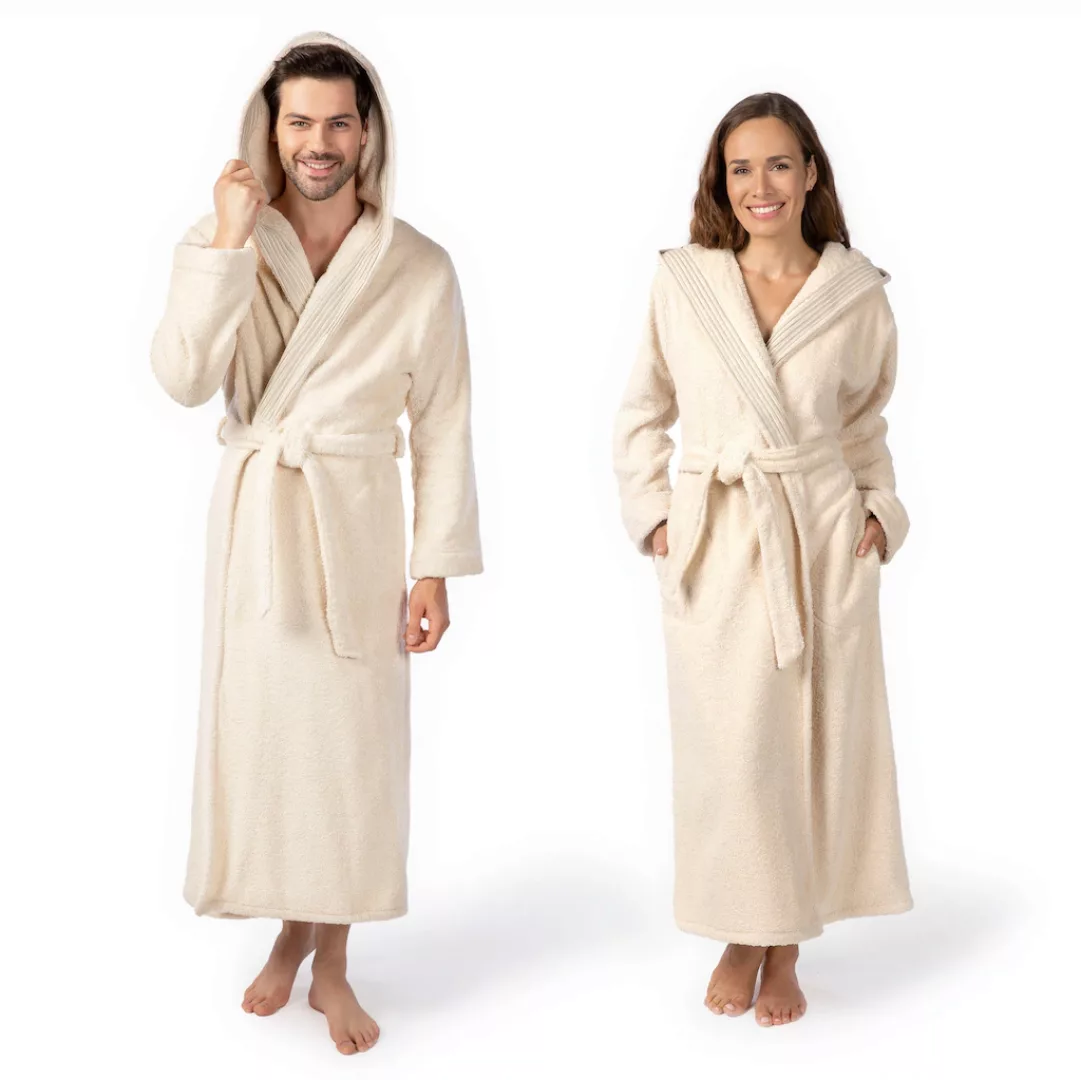 Möve Unisex-Bademantel "Chenillebiesen" günstig online kaufen