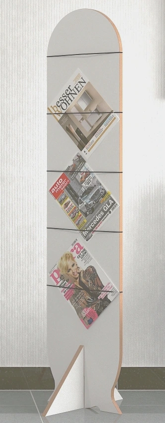 Tojo Zeitungsständer "Tojo-magazzi", moderner Magazinhalter, Höhe 160 cm günstig online kaufen