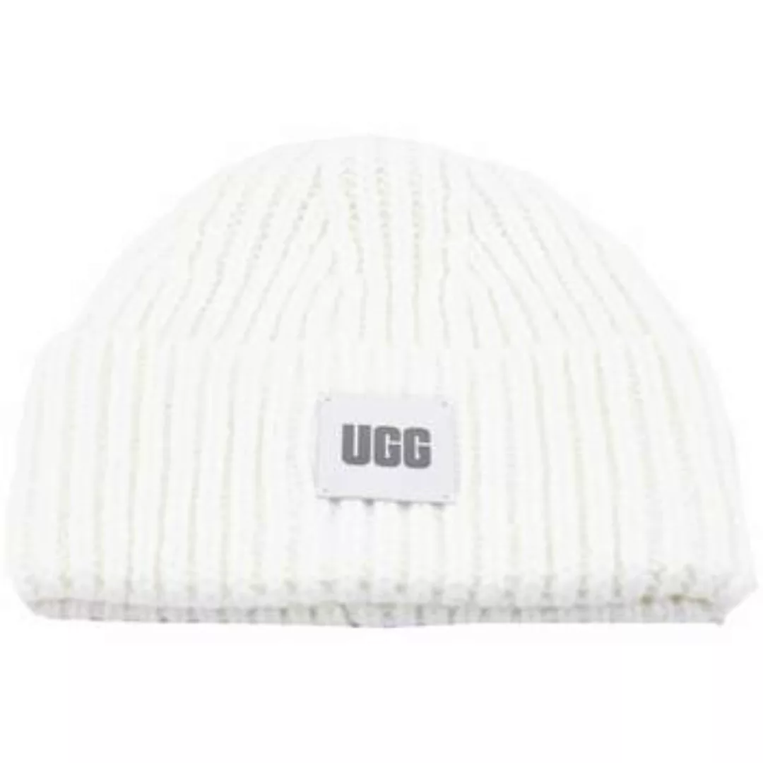 UGG  Schirmmütze W CHUNKY RIB BEANIE W LOGO günstig online kaufen